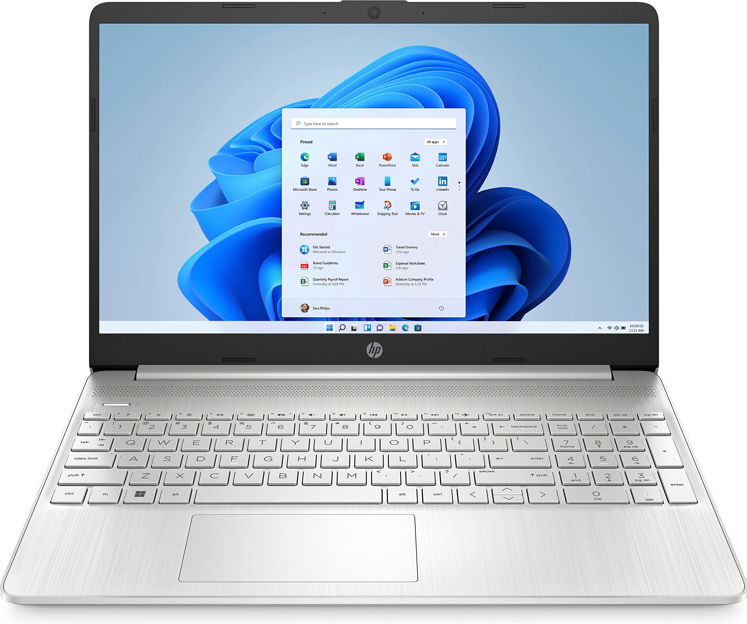 HP Laptop 15s-eq3001ne, 15.6